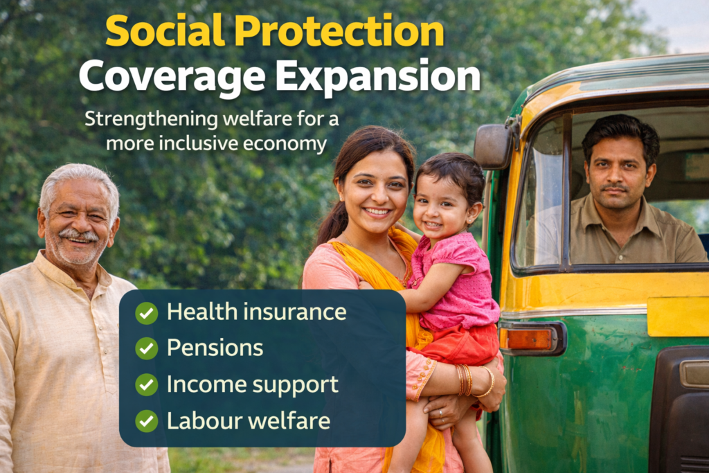 Social Protection Coverage Expansion India’s Next Step Toward Inclusive Economic Security